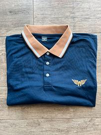 Polo uomo Manfinity Homme Tg XXL Blu scuro Nuova