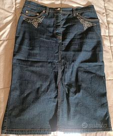 Gonna Jeans elesticizzata OVS