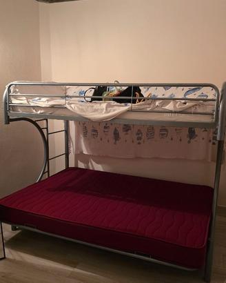 Divano letto a soppalco
