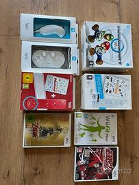 Nintendo Wii + Balance Board + 4 Giochi