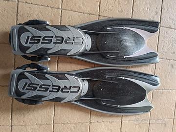 Pinne cressi frog plus + calzari scubapro 5 mm