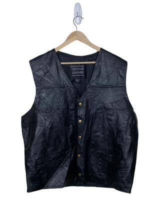 Gilet Biker Vera Pelle taglia 3XL