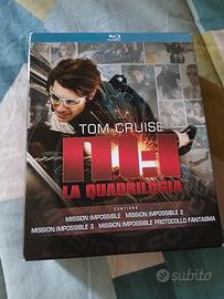 Mission Impossible quadrilogia blu ray Tom Cruise 