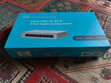 Cisco CBS110-8T-D switch di rete 8 porte unmanaged