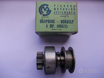 Pignone motorino avviamento Renault 4 CV-Dauphine-