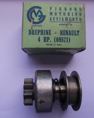 Pignone motorino avviamento Renault 4 CV-Dauphine-