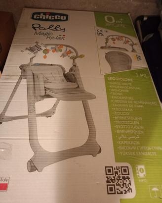 altalena musicale a batteria per neonati 