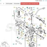 Spillo conico Yamaha XT K 600 3TB1490J1000