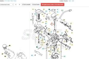 Spillo conico Yamaha XT K 600 3TB1490J1000