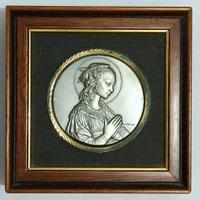 Quadro raffigurante donna che prega