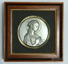 Quadro raffigurante donna che prega