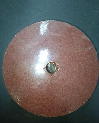 Disco abrasivo in fibra diam. 180 gr. 80 25 pezzi