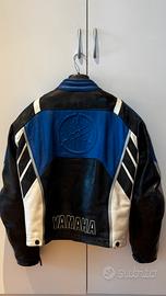 Giacca moto pelle Dainese Yamaha Kiron blu tg 50