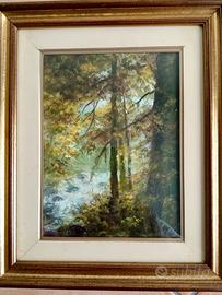 Quadro di don Agostino Caputi - olio su tela