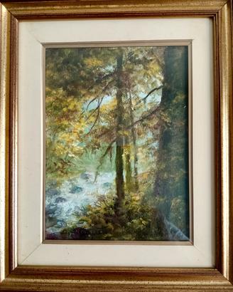 Quadro di don Agostino Caputi - olio su tela