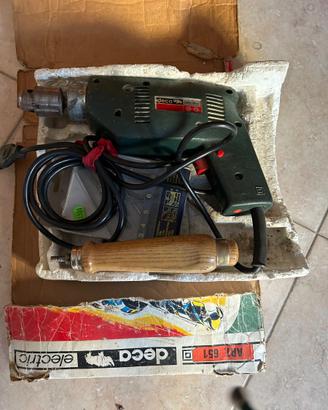 Trapano vintage marca deca