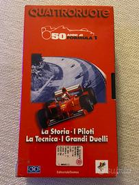 VHS Quattroruote 50 anni di Formula 1