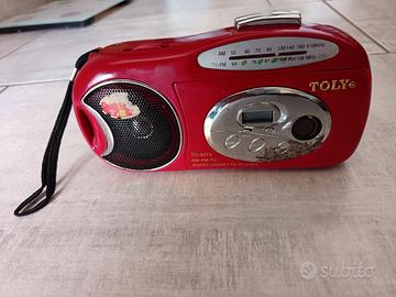 Radio Portatile / Mangianastri Vintage TOLY Model