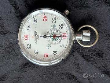 Orologio da taschino cronometro ernava