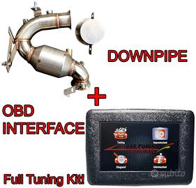 Downpipe e mappa OBD AUDI A3 1.6 2.0TDI VA4K 5x1