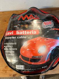 Cavi avviamento batteria 500A con custodia
