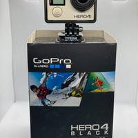 Go Pro Hero 4 Black + Accessori + Schermo