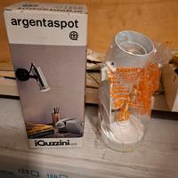 Faretto Guzzini vintage argentaspot nuovi set di 2