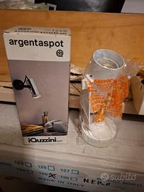 Faretto Guzzini vintage argentaspot nuovi set di 2