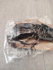 set 4braccialetti uomo pelle intrecciatanuovi