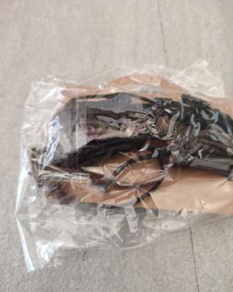 set 4braccialetti uomo pelle intrecciatanuovi