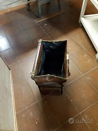 borsone in pelle vintage 