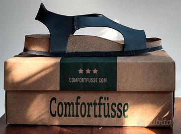 Sandali nuovi - infradito blu Comfortfusse n.38