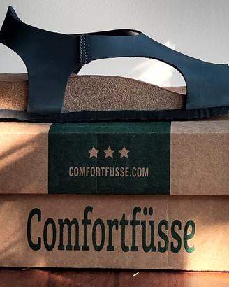 Sandali nuovi - infradito blu Comfortfusse n.38