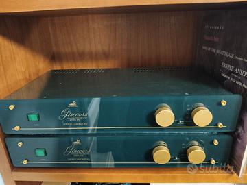 Preamplificatore in due telai Shindo Giscovrs