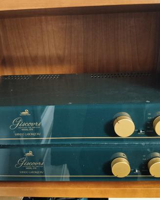 Preamplificatore in due telai Shindo Giscovrs