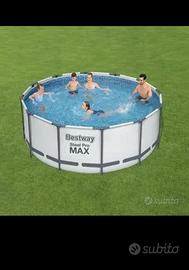 piscina bestway steel pro max