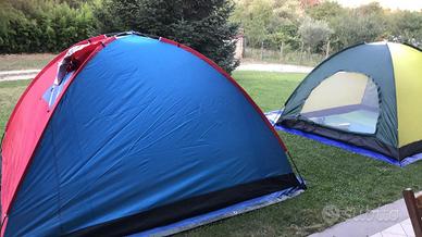 2 tende da campeggio