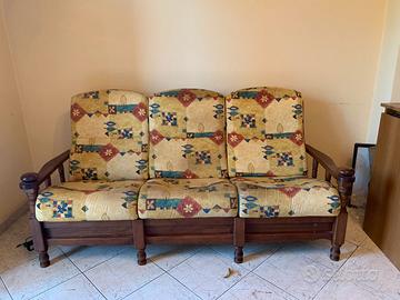 2 Divani arte povera 2 e 3 posti