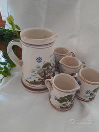 Servizio vintage in ceramica