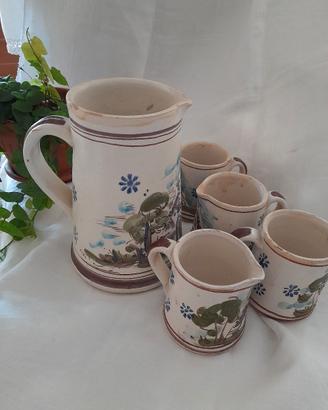 Servizio vintage in ceramica