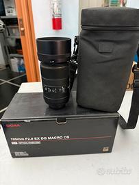 Sigma per Nikon 105mm F 2.8 EX DG Macro OS