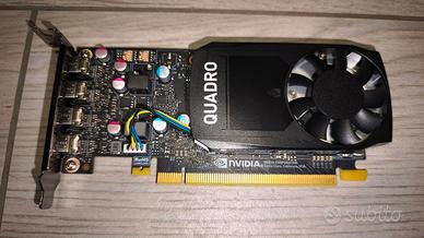 Scheda Video Nvidia Quadro P620 2GB Gddr5 PCI-E