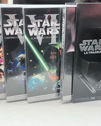 DVD Star Wars cofanetto trilogia