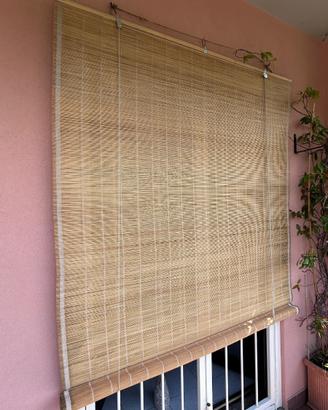 Tende a rullo in bamboo