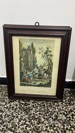 Quadro antico con cornice