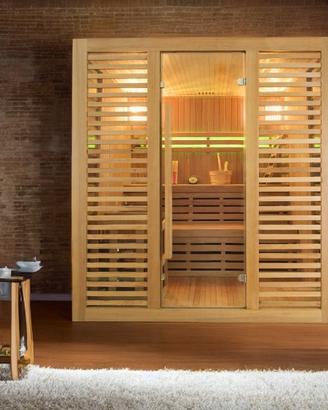 Sauna Finlandese 4/5 Posti NUOVA – 185x185x200 cm