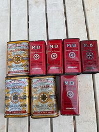 Lattine vuote polvere