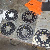 Corone in ergal pit bike/ovhale