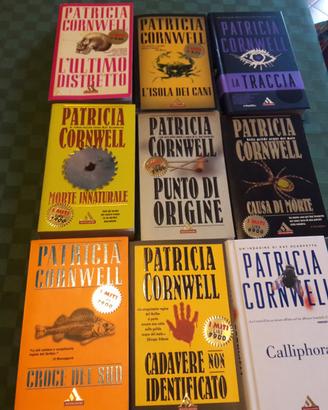 Lotto 9 libri Patricia Cornwell