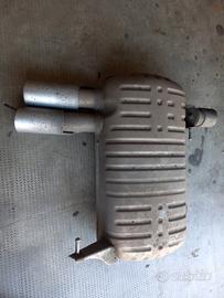 terminale di scarico BMW serie tre 